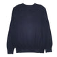 Mens Navy Tommy Hilfiger Lightweight V Neck Jumper