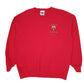 Mens Red Lee Vintage 90s Christmas Xmas Crewneck Jumper