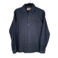 Womens Blue Sports Wear Vintage Long Sleeve Shirt