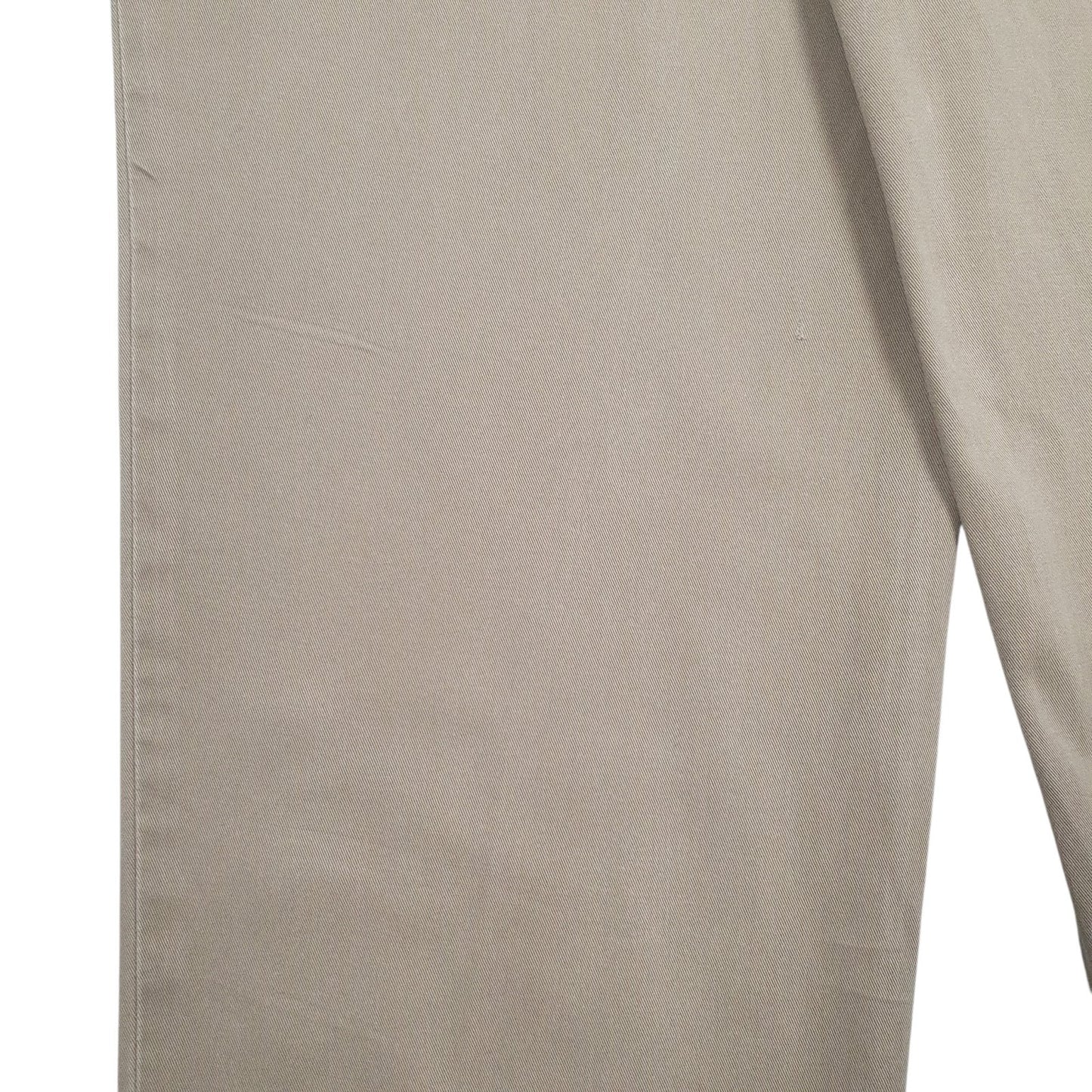 Mens Brown Polo Ralph Lauren Andrew Pant Double Pleated  Trousers