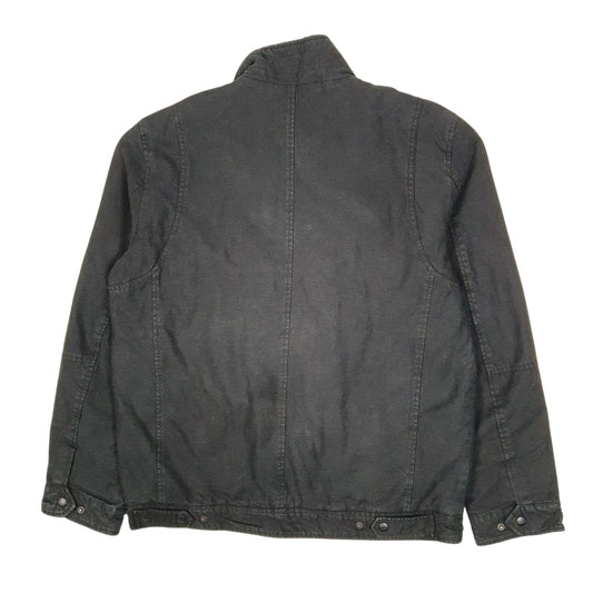 Mens Black Levis Bomber  Coat