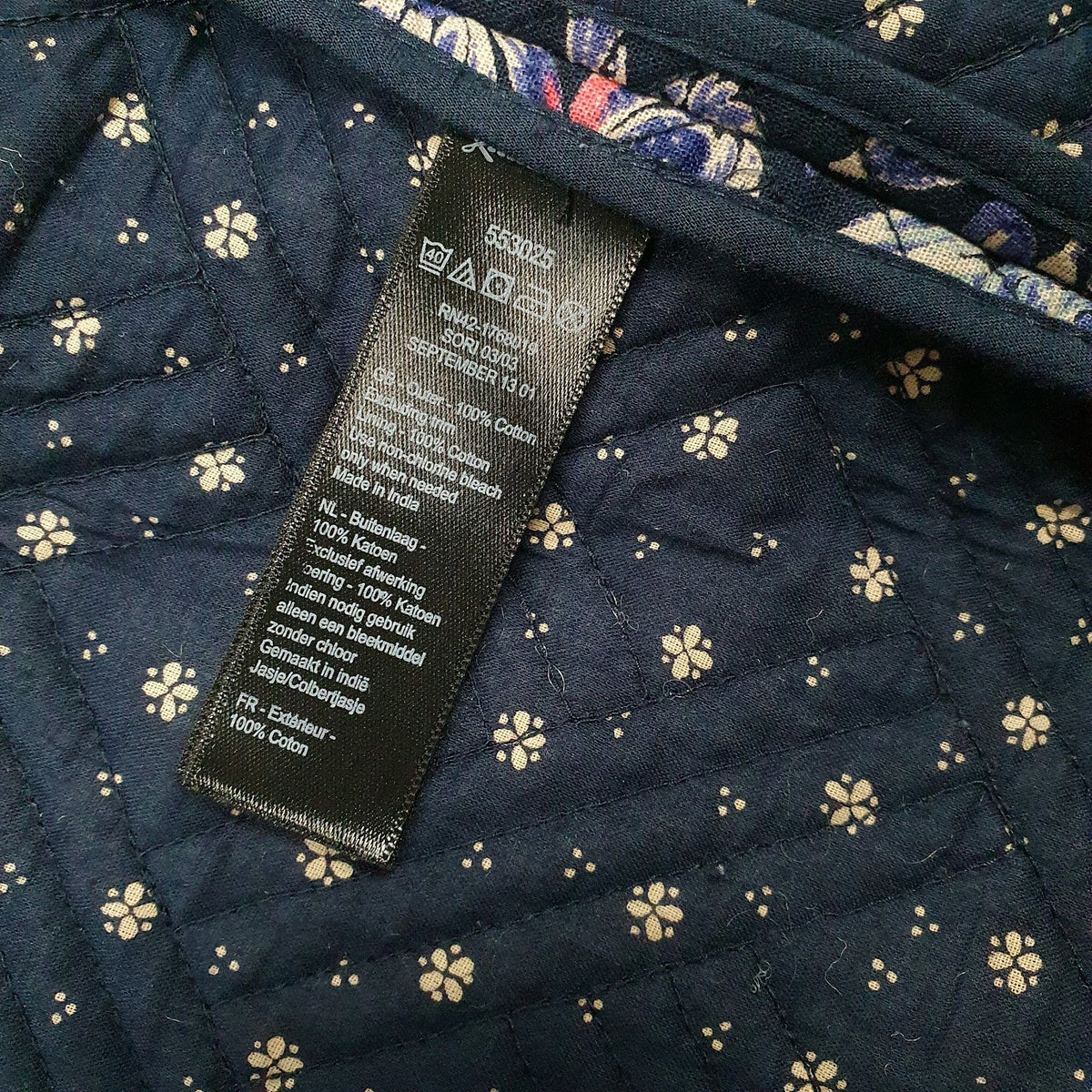 Womens Navy Monsoon Windbreaker Blazer  Coat
