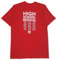 Mens Red Gildan East High  T Shirt