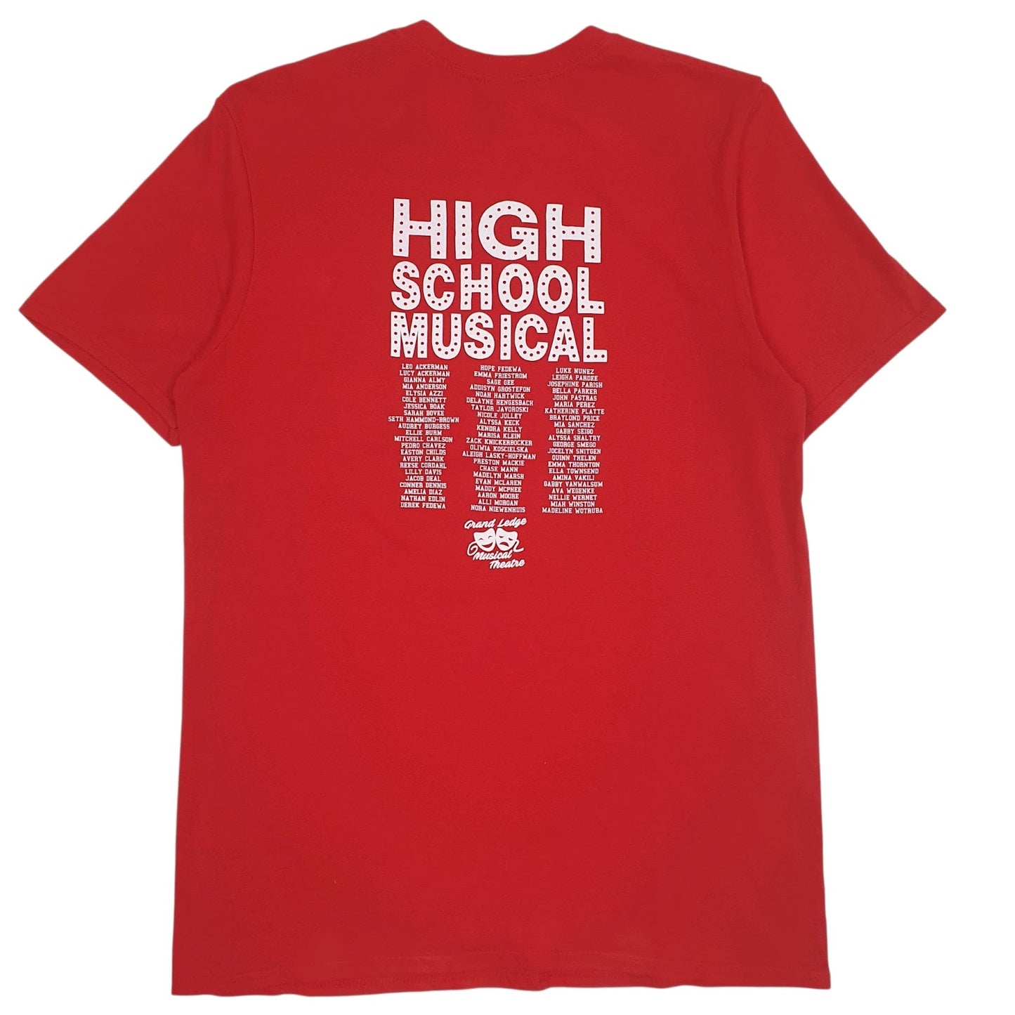 Mens Red Gildan East High  T Shirt