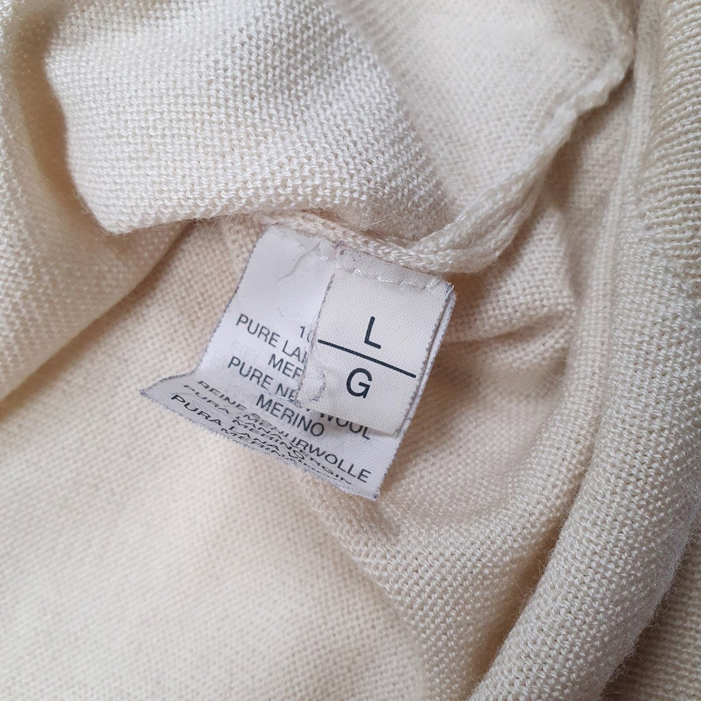 Mens Yellow Ferre Studio  Crewneck Jumper