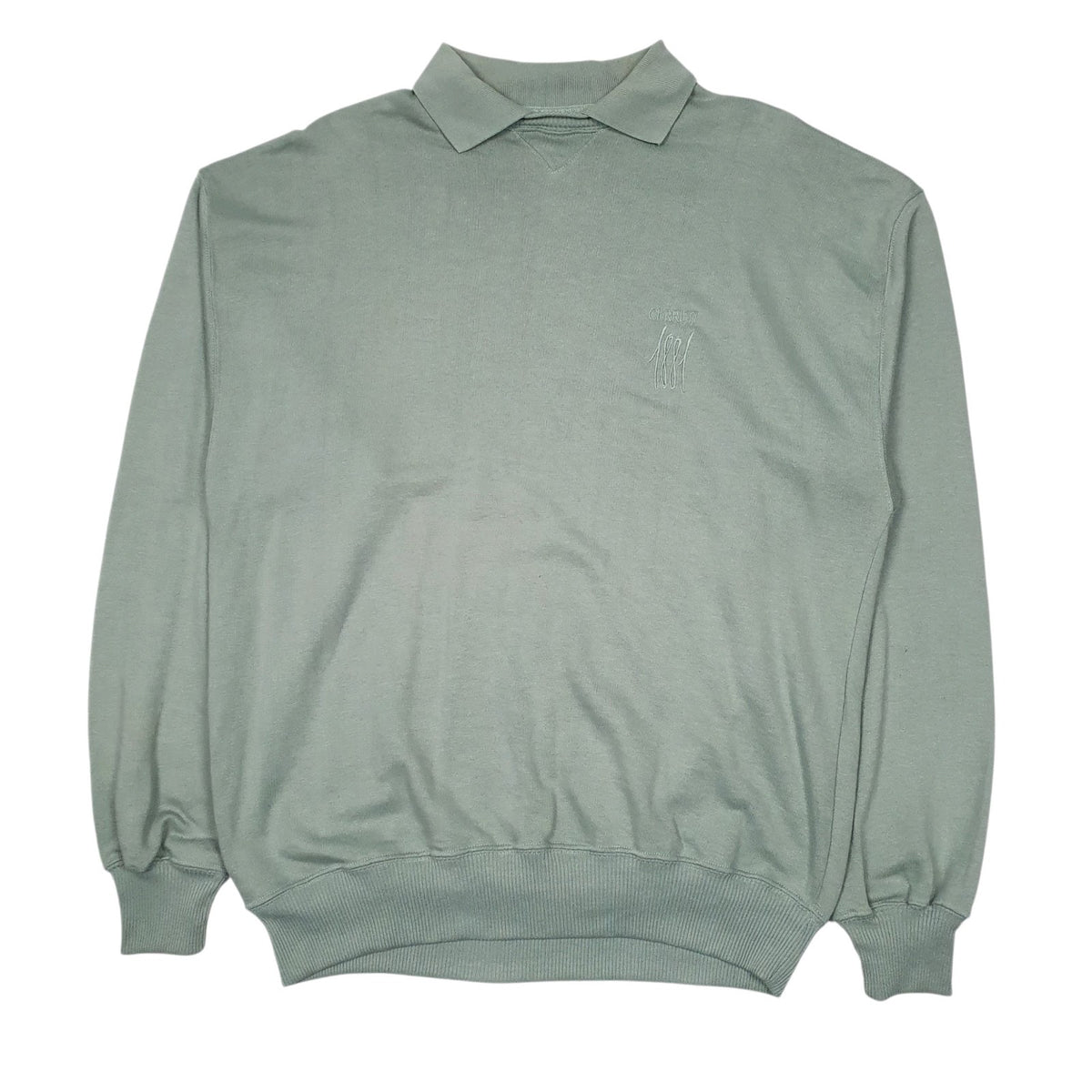 Mens Green Cerruti  Crewneck Jumper