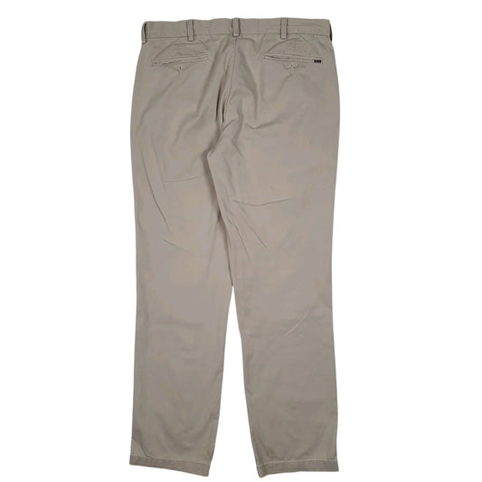 Mens Beige Polo Ralph Lauren Classic Fit  Trousers