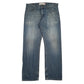 Mens Blue Levis Distressed 514 JeansW33 L30
