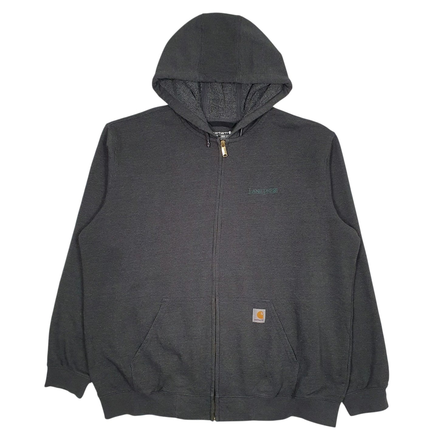 Mens Grey Carhartt  Full Zip Jumper