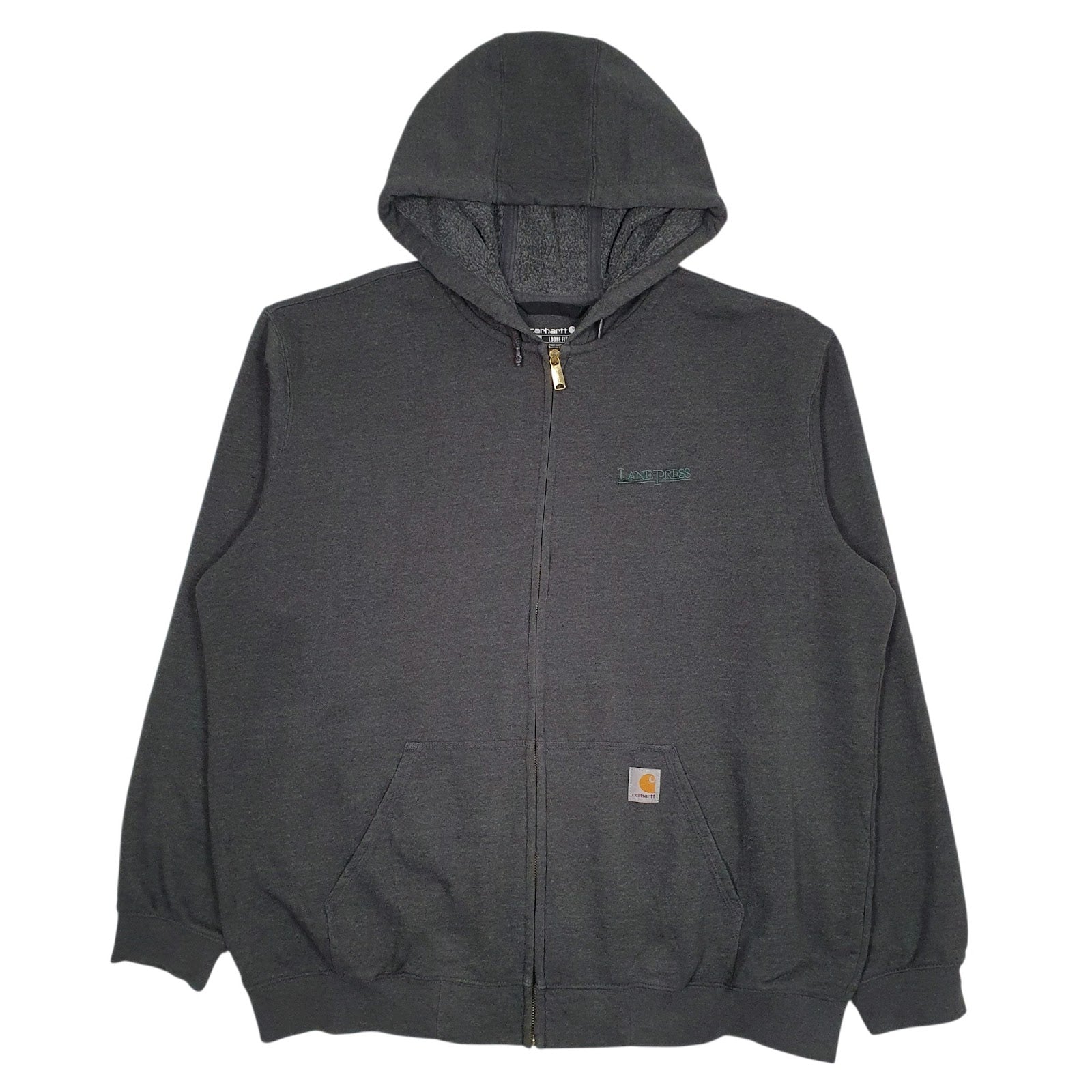 Mens Grey Carhartt  Full Zip Jumper