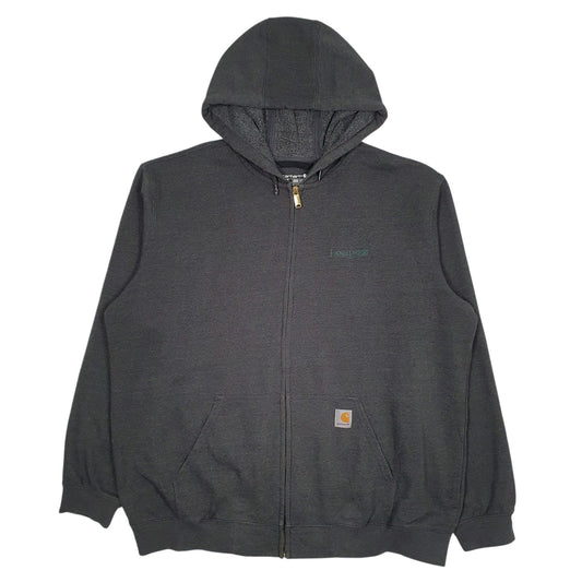 Mens Grey Carhartt  Full Zip Jumper
