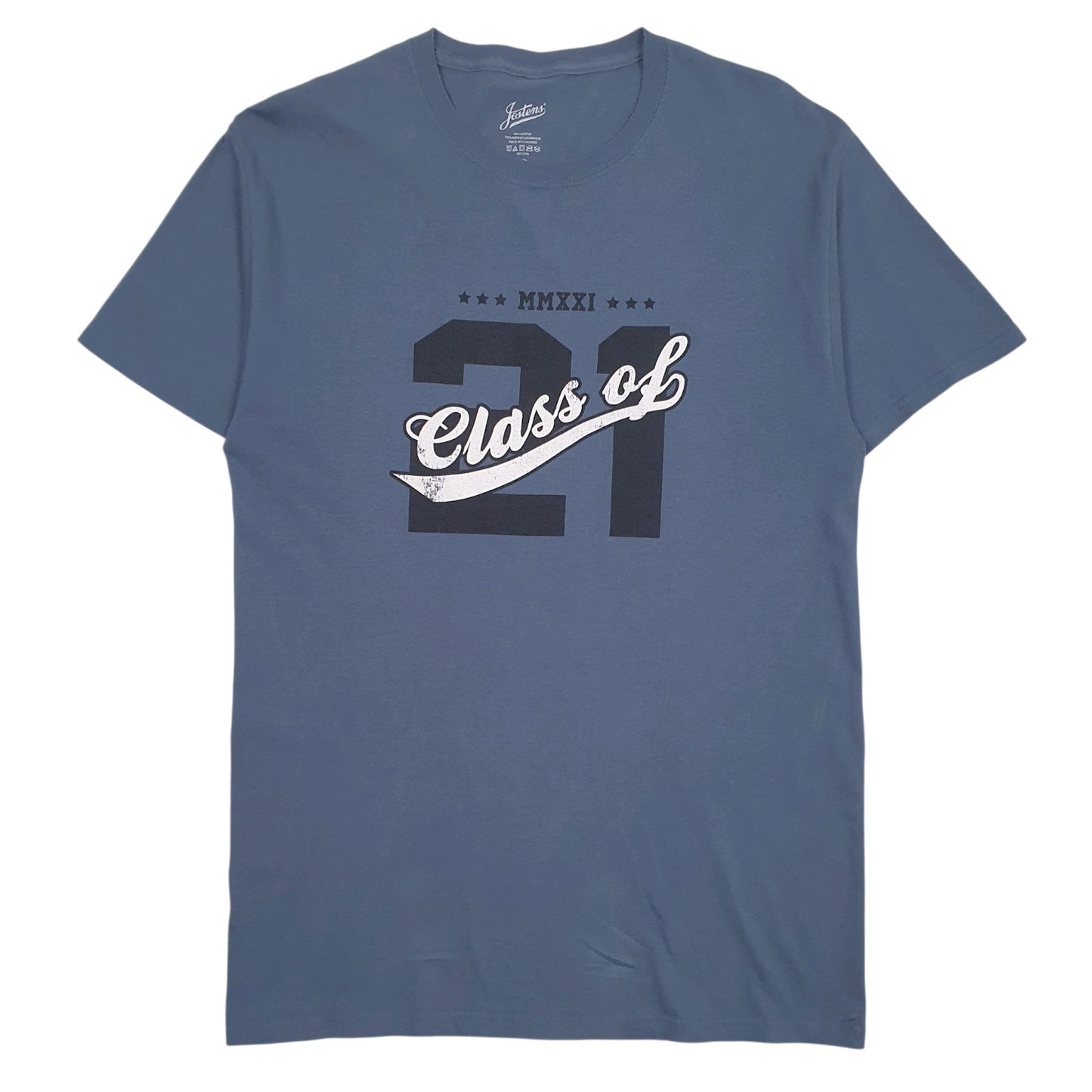 Mens Blue Jostens  Short Sleeve T Shirt