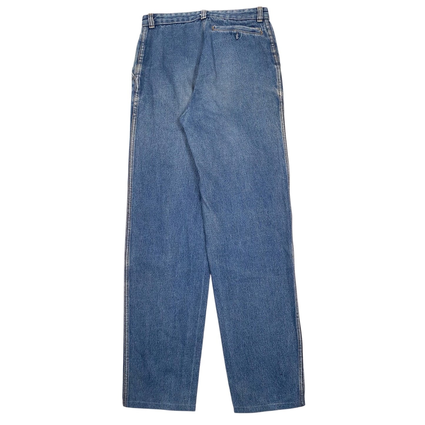 Womens Blue Unbranded Pleated  Jeans