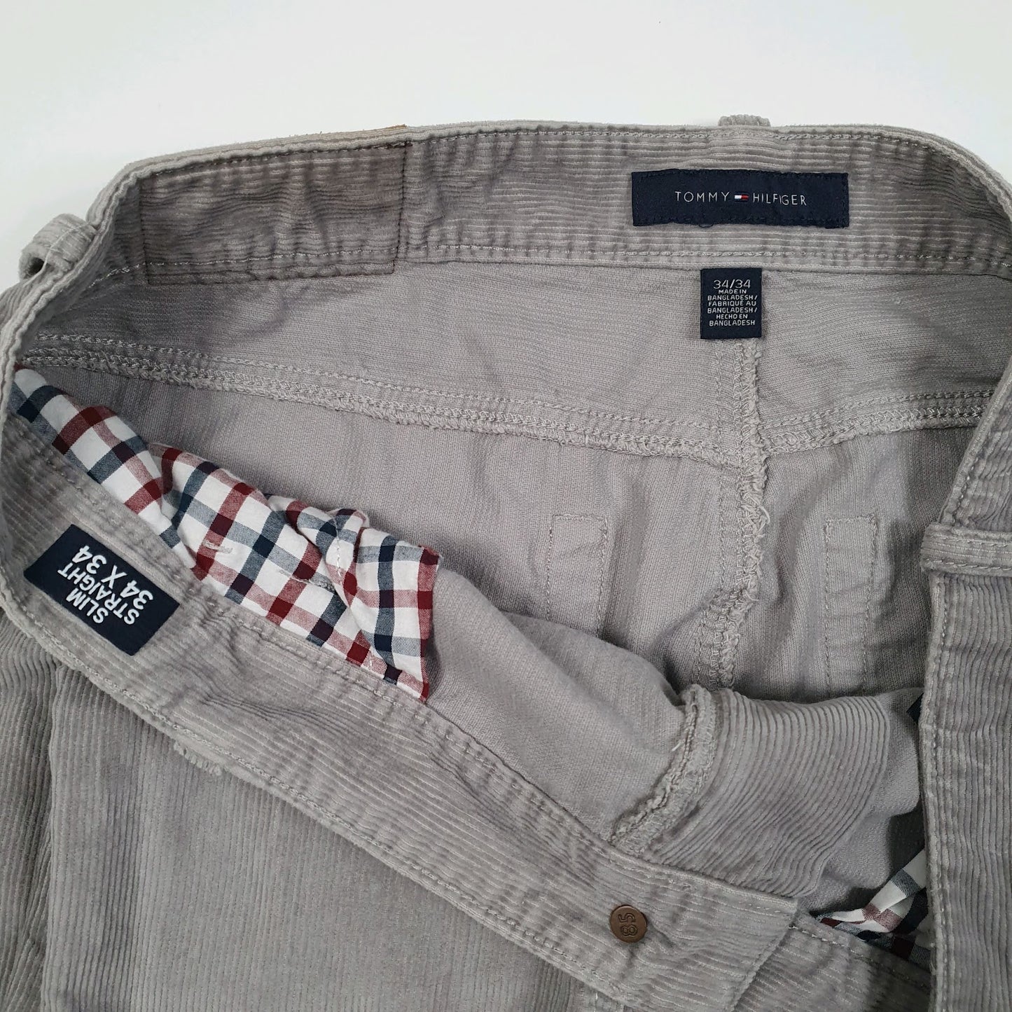 Mens Grey Tommy Hilfiger   Trousers