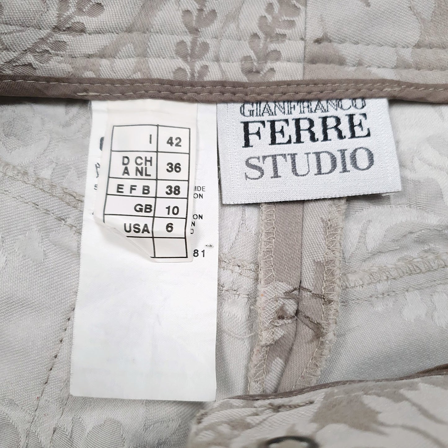 Womens Grey Gianfranco Ferre Studio   Trousers