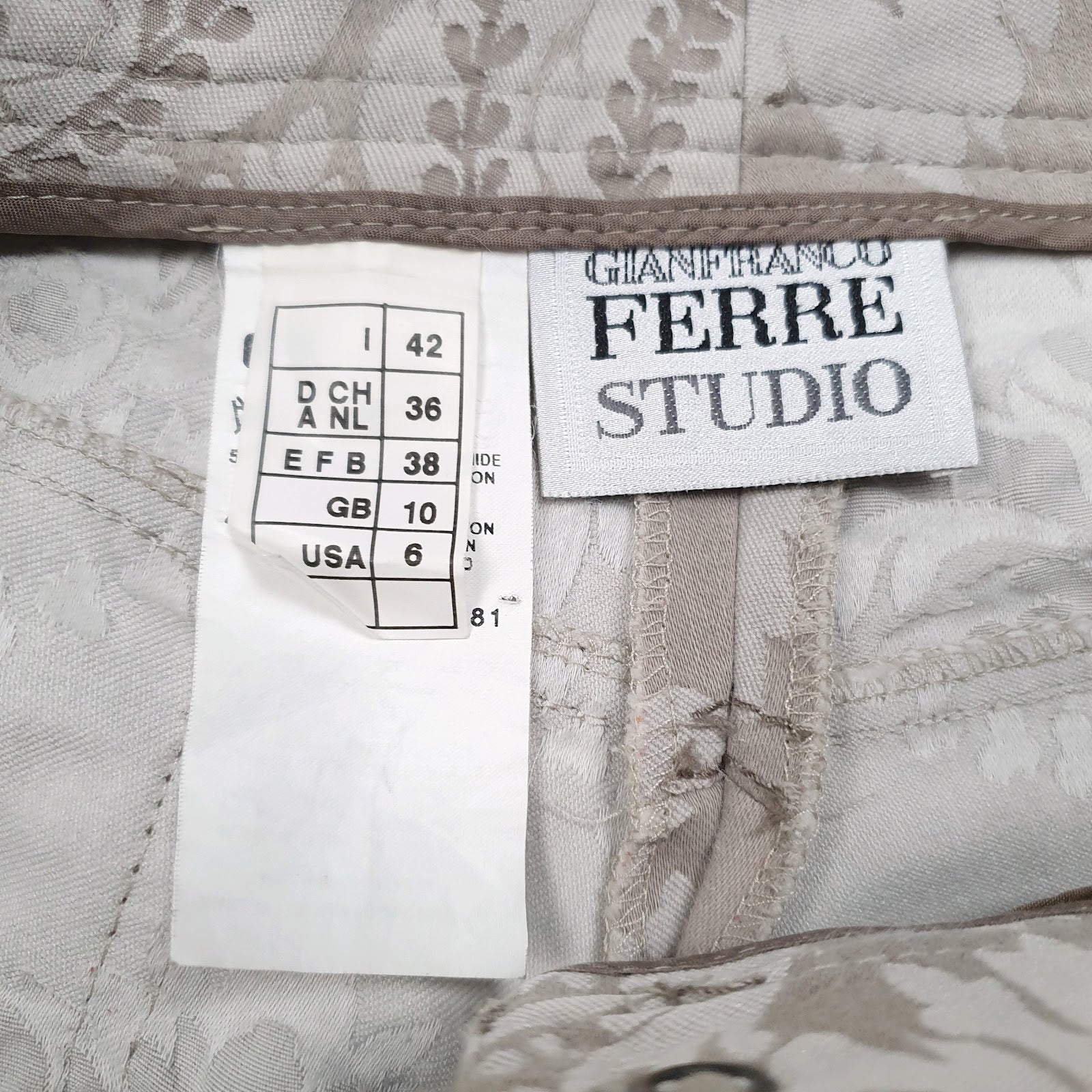 Womens Grey Gianfranco Ferre Studio   Trousers