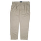 Mens Cream Polo Ralph Lauren Ethan Pant Double Pleated Chino Trousers
