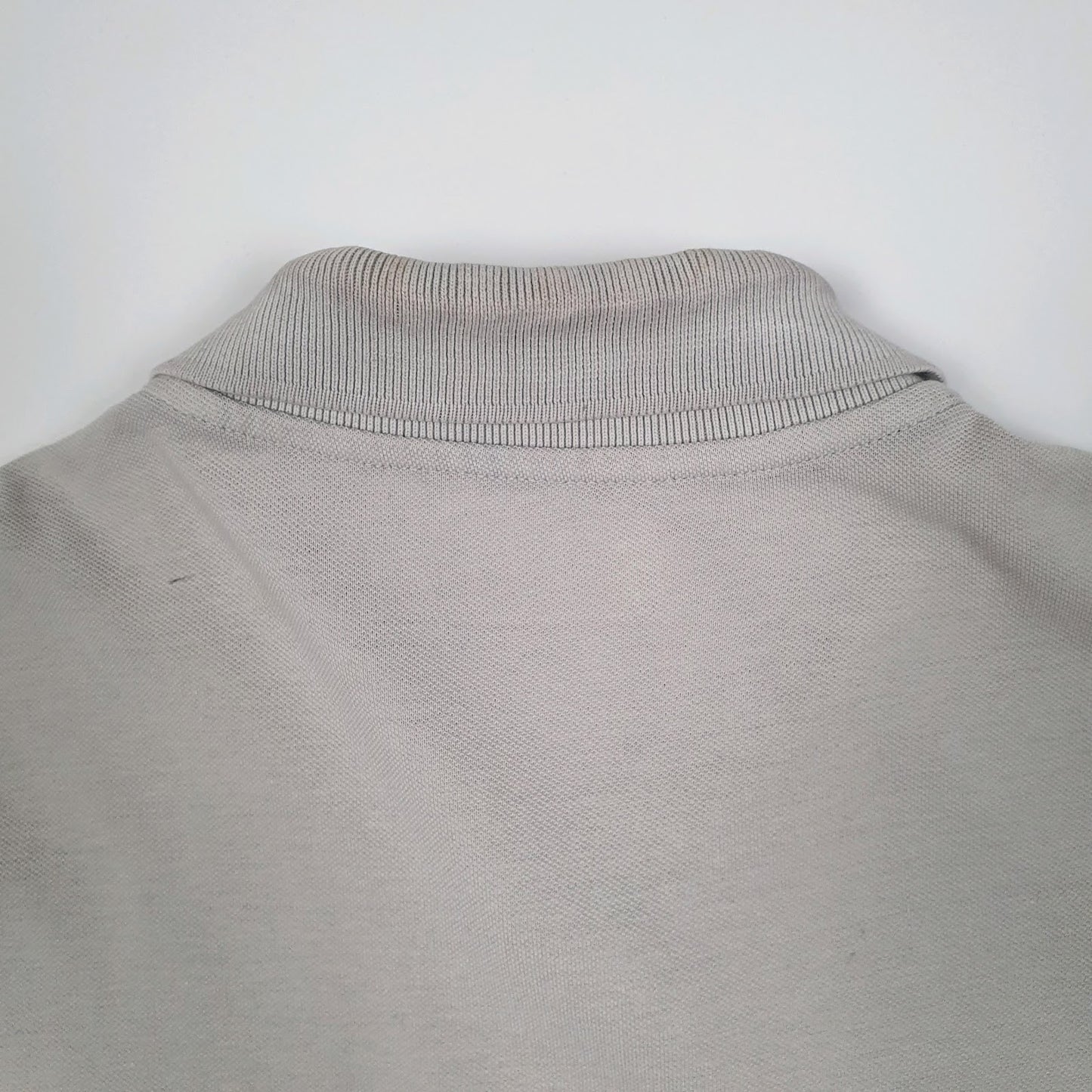 Mens Grey Kappa  Hoodie Polo Shirt