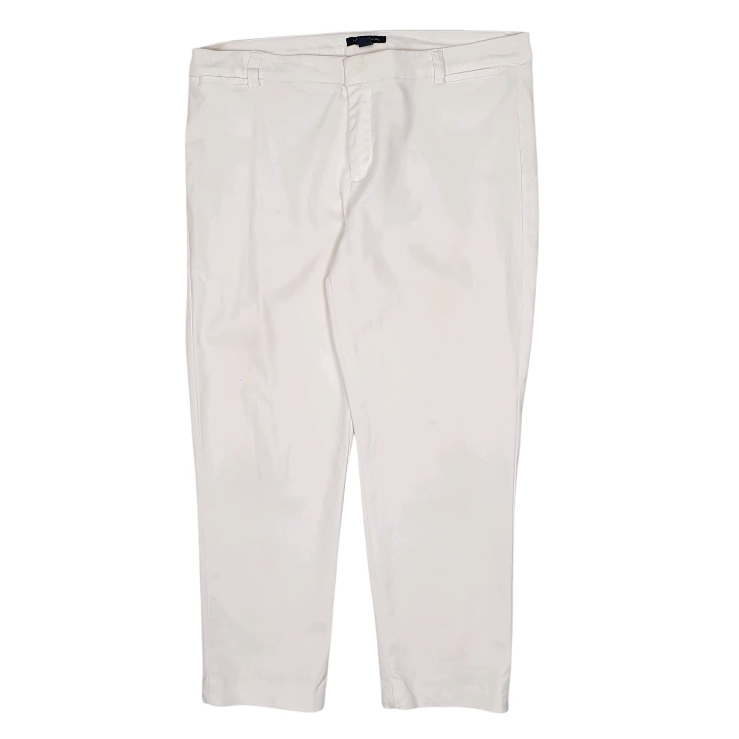 Womens White Tommy Hilfiger  Chino Trousers