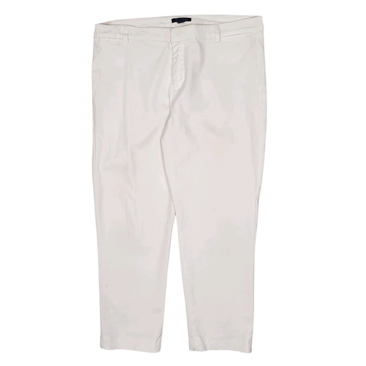 Womens White Tommy Hilfiger  Chino Trousers