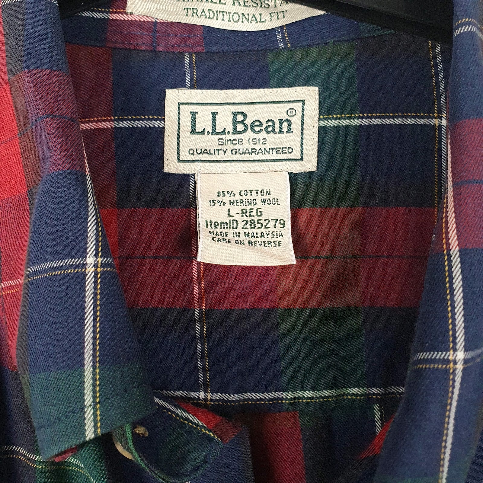 Mens Navy L.L.Bean   Shirt