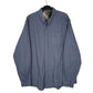 Mens Blue Eddie Bauer Heavy Thick Long Sleeve Shirt