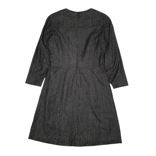 Womens Grey Unbranded Skater Formal  Dress