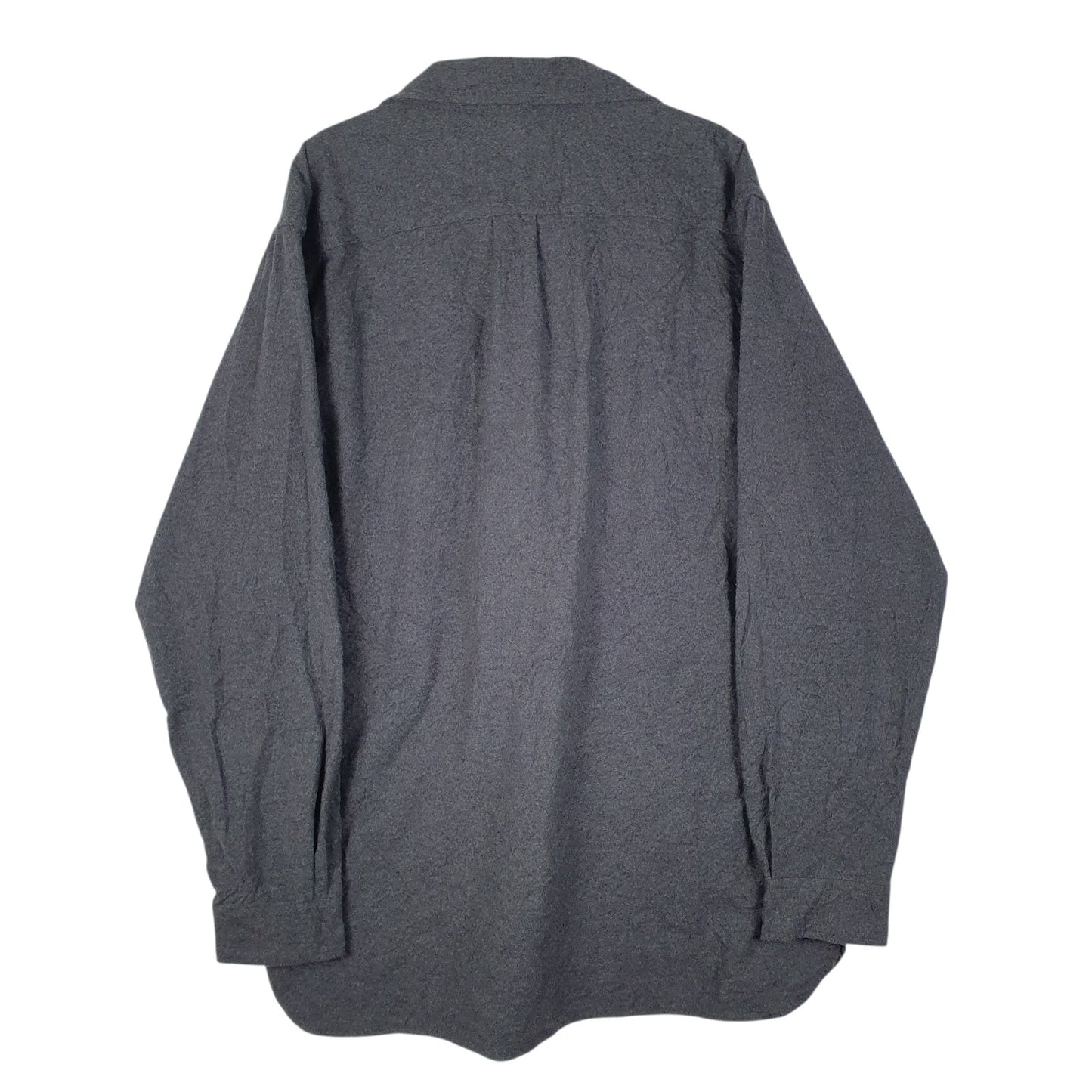 Mens Grey L.L.Bean Chamois  Shirt