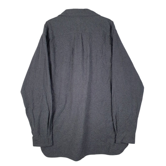 Mens Grey L.L.Bean Chamois  Shirt