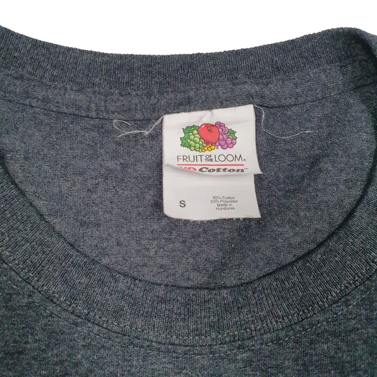 Mens Grey Fruit Of The Loom Iowa Hawkeyes  T Shirt