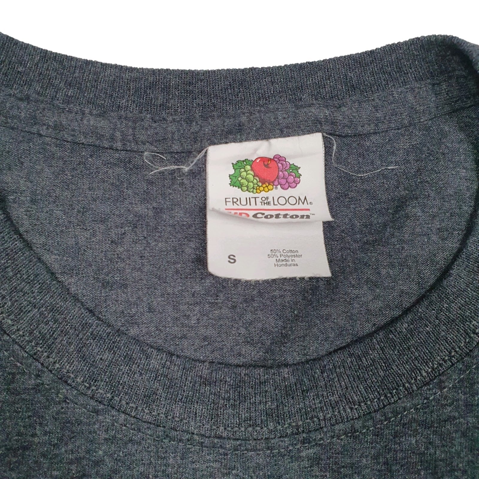 Mens Grey Fruit Of The Loom Iowa Hawkeyes  T Shirt