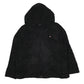 Womens Black Tommy Hilfiger Hoodie Sherpa Full Zip Jumper
