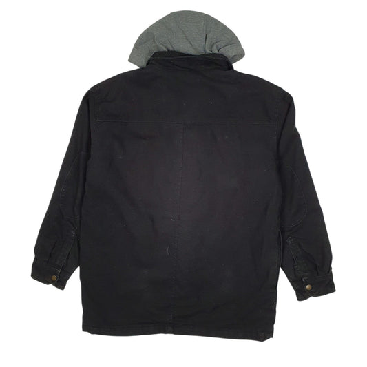 Mens Black Dickies Chore Hoodie  Coat