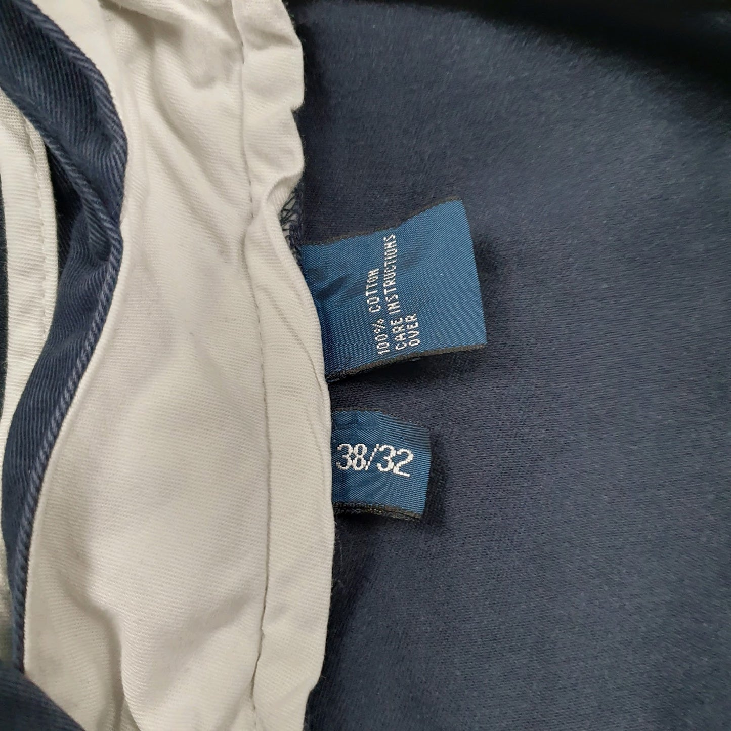Mens Navy Polo Ralph Lauren Pleated  Trousers