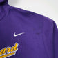 Mens Purple Nike Sherrard Baseball Hoodie Jumper