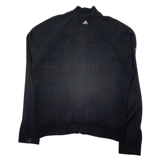 Womens Black Adidas  Full Zip Jumper