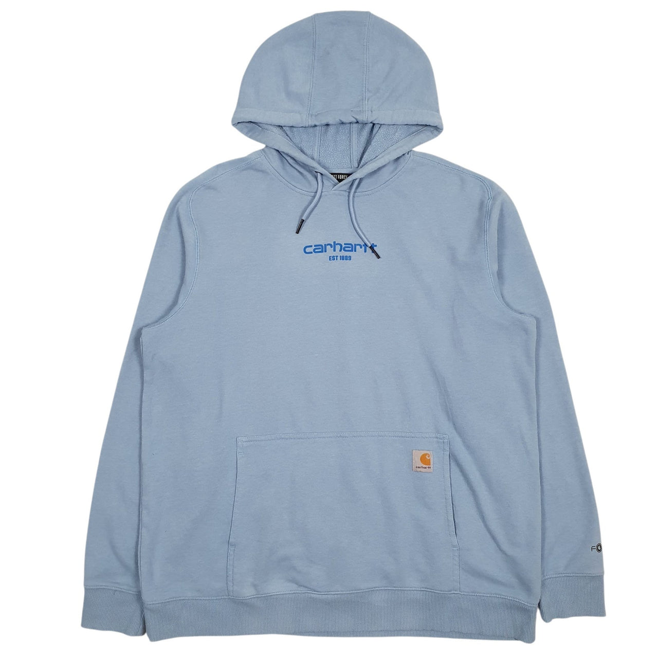 Mens Blue Carhartt  Hoodie Jumper