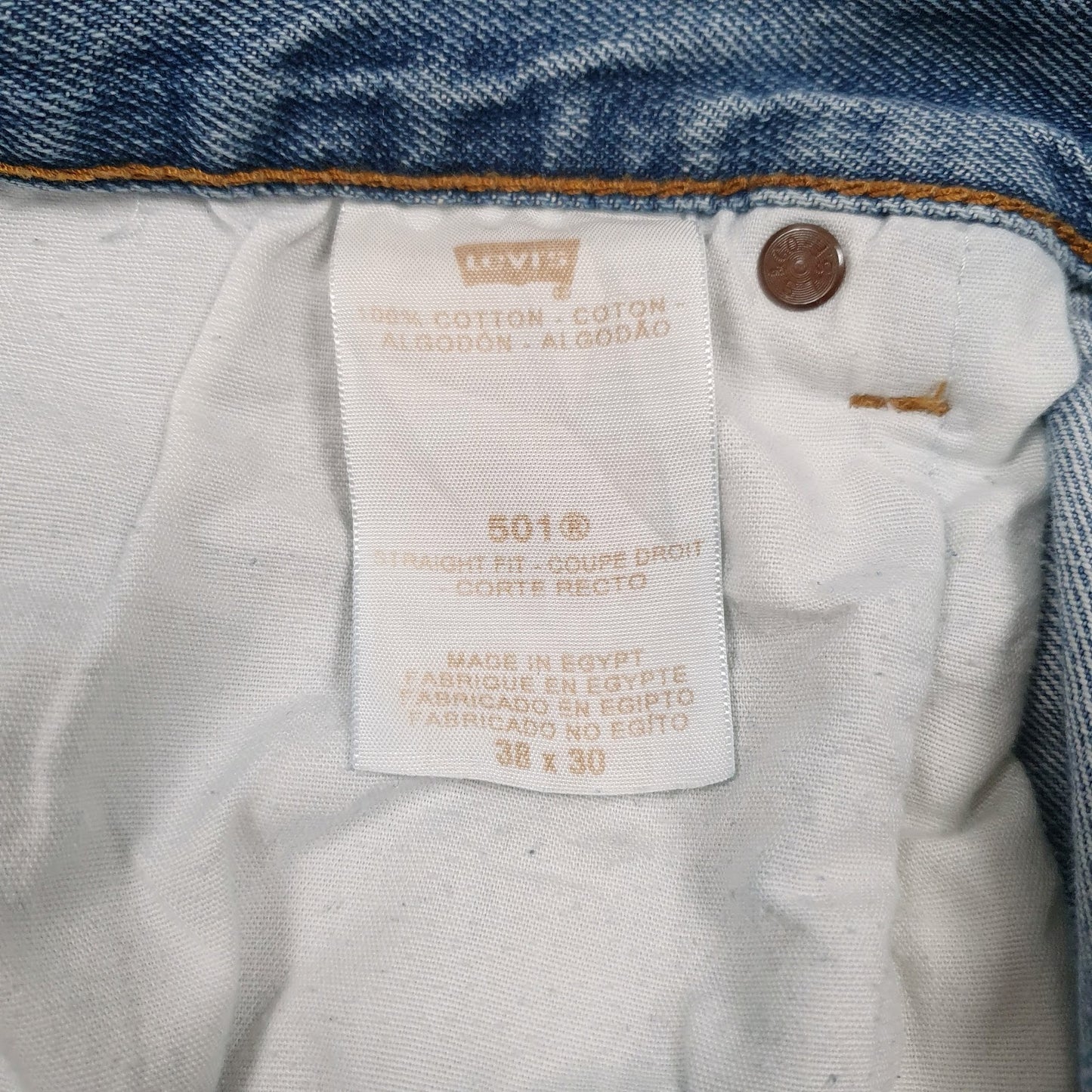 Mens Blue Levis   Jeans