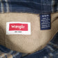 Mens Navy Wrangler Fleece Lined  Coat