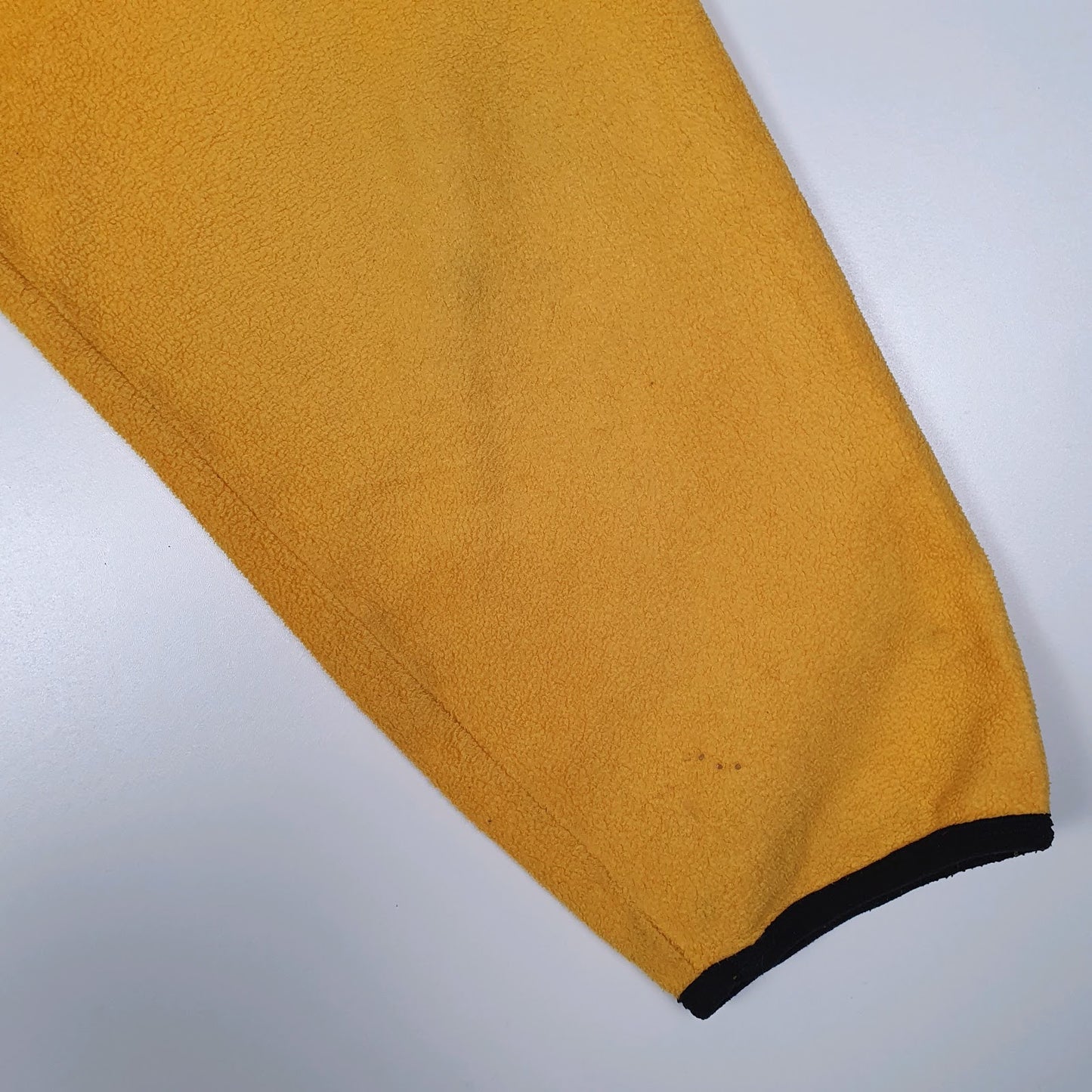 Mens Yellow Nautica Competition Quarter Zip Jumper