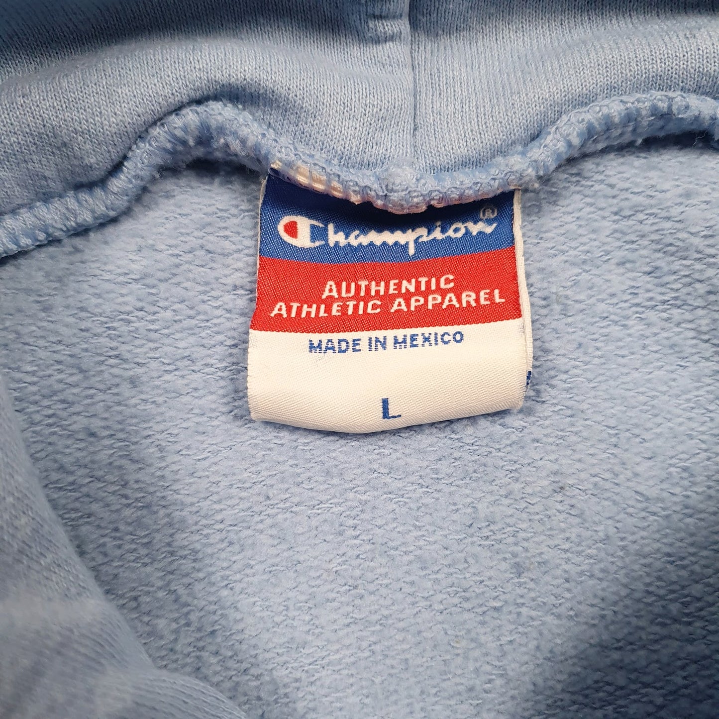 Mens Blue Champion University Of Rhode Island Hoodie Jumper