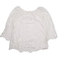 Womens White Miss Sugar Shear Blouse  T Shirt