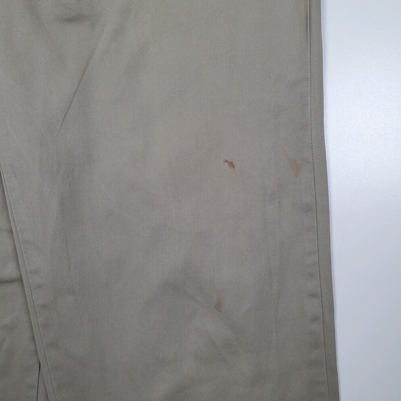 Mens Beige Polo Ralph Lauren Double Pleated  Trousers