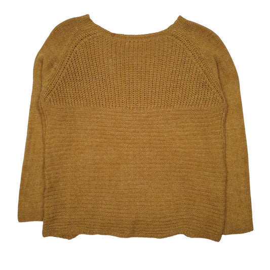 Womens Brown Unbranded Knit Crewneck Jumper