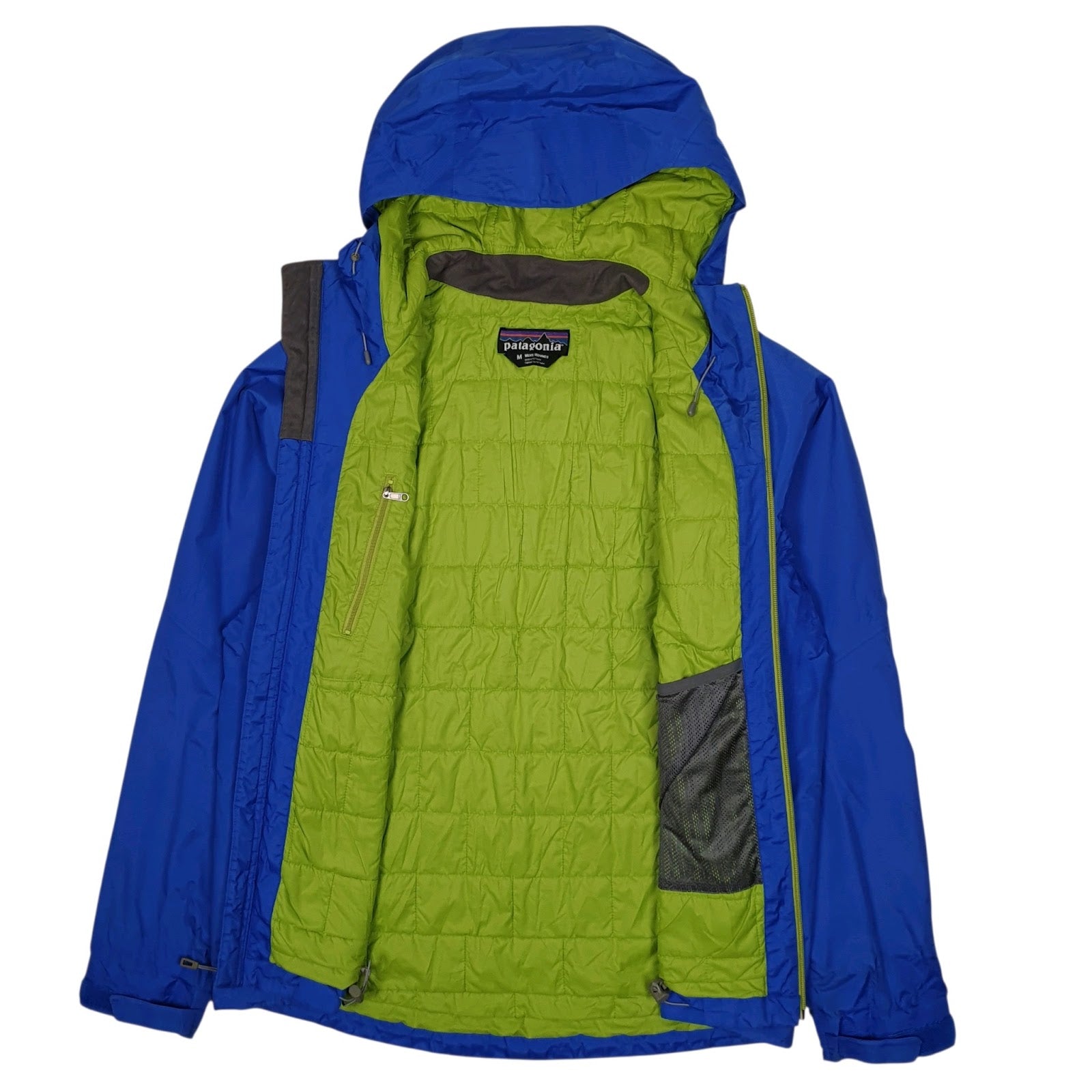 Mens Blue Patagonia Nano Storm Puffer  Coat
