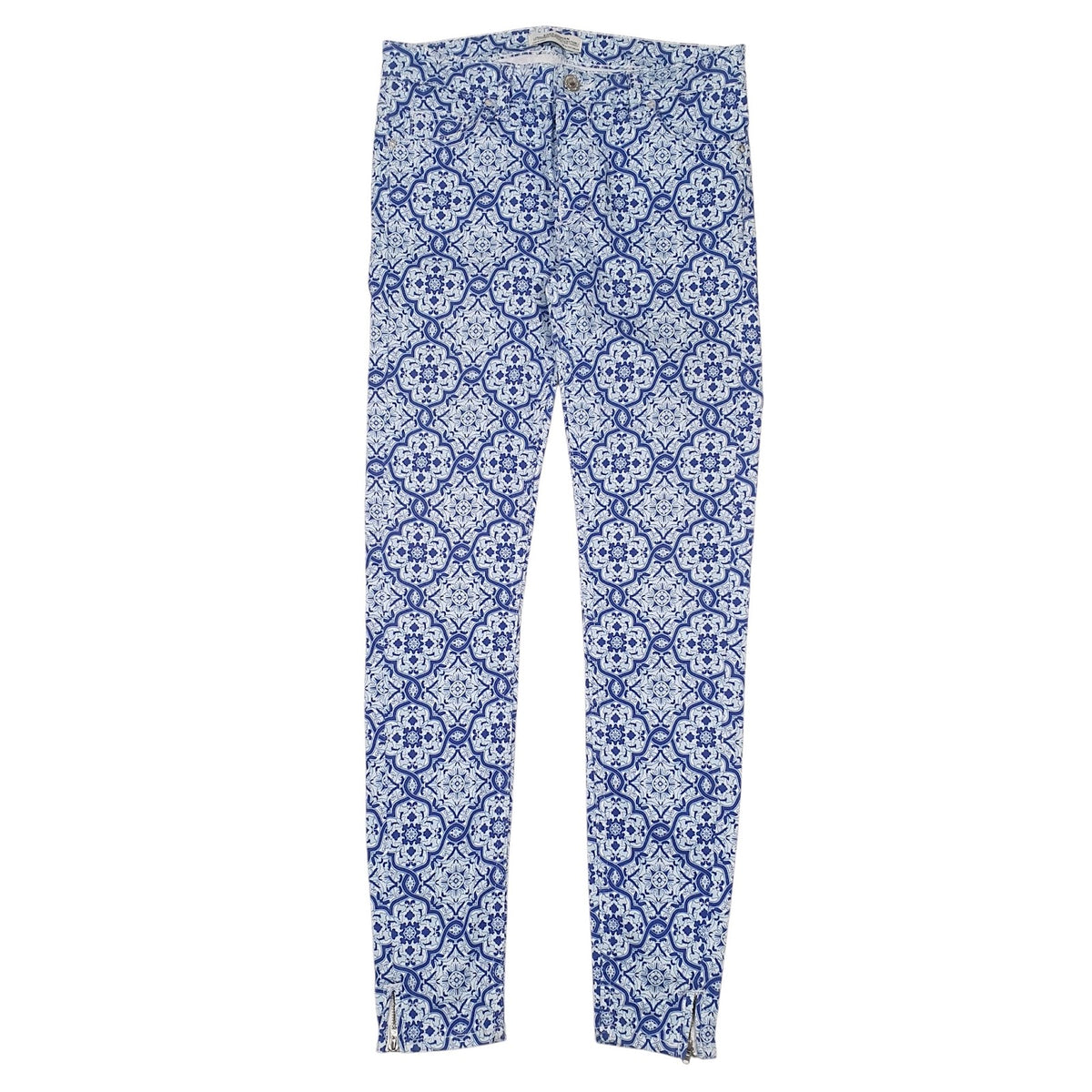 Womens Blue Zara  Chino Trousers