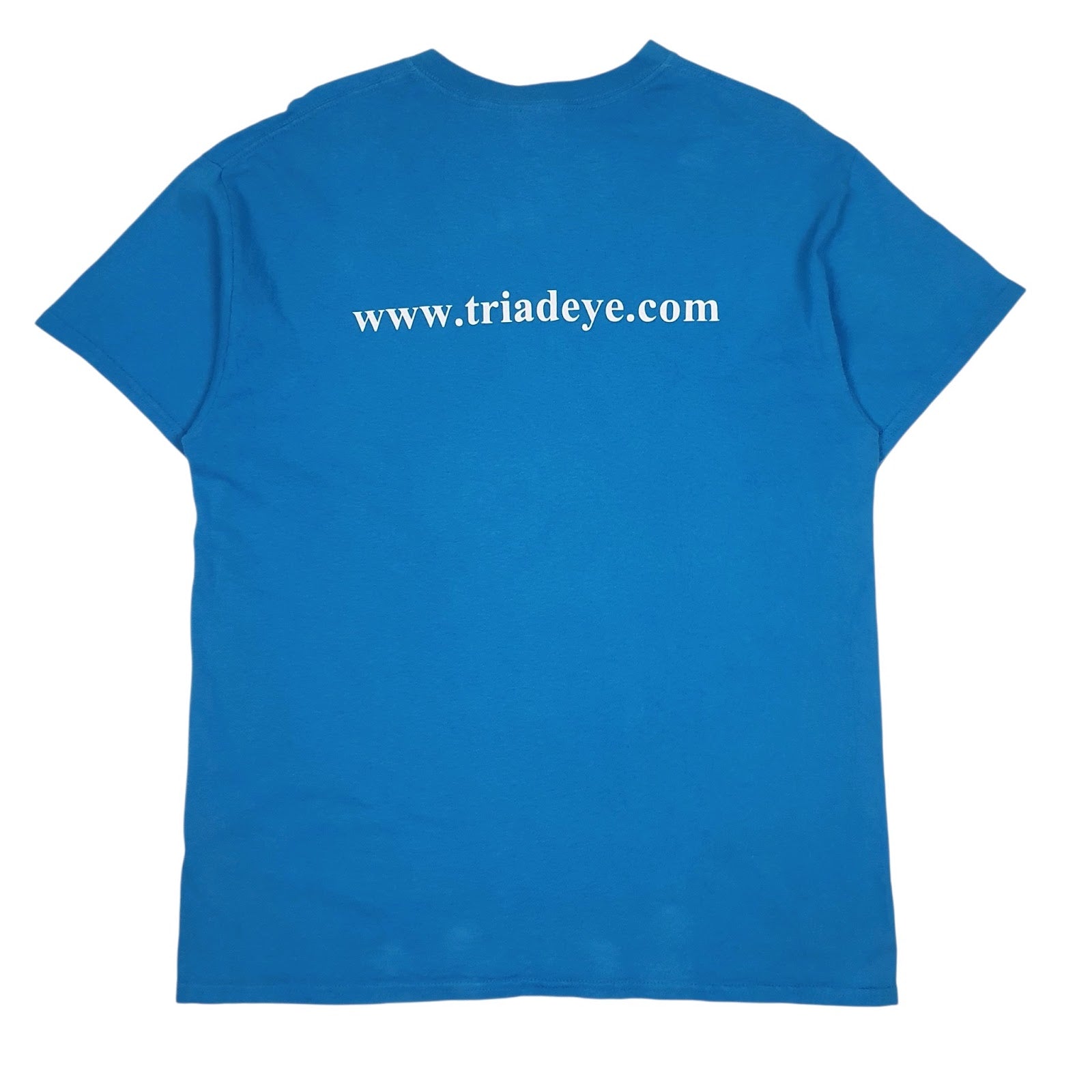 Mens Blue Gildan   T Shirt