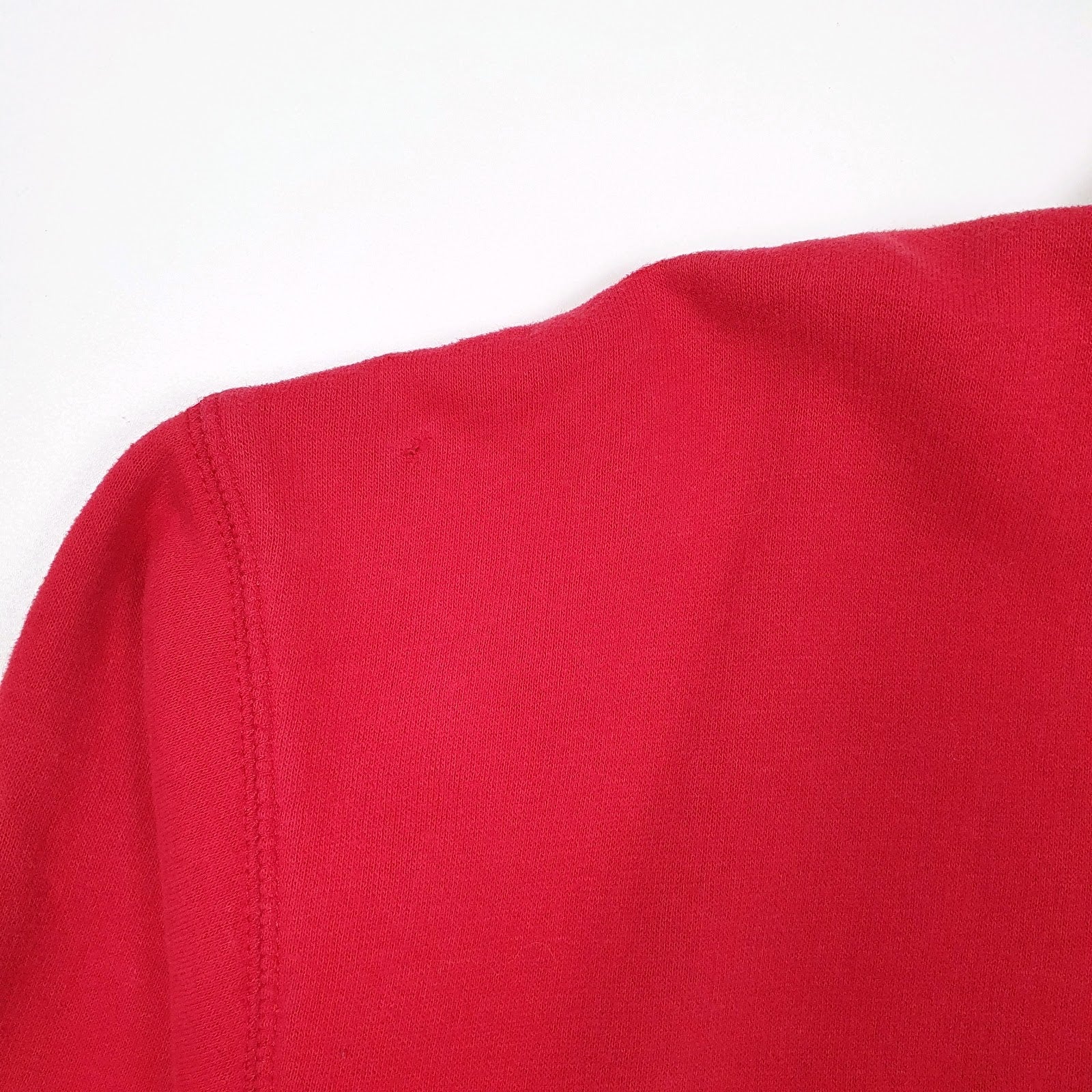 Mens Red Nautica  Quarter Zip Jumper