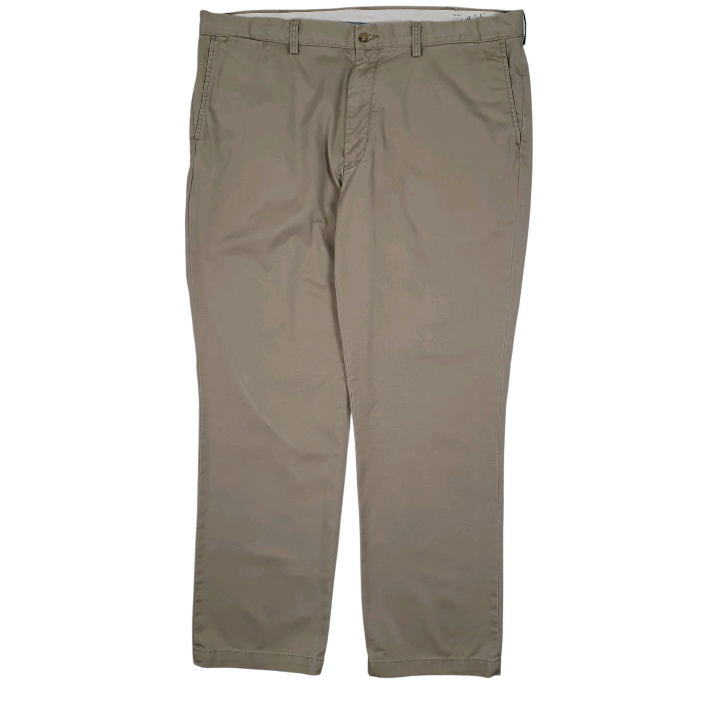 Mens Beige Polo Ralph Lauren Classic Fit Chino Trousers