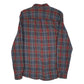 Mens Grey L.L.Bean Flannel  Shirt